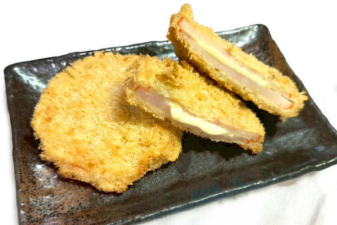 ハムカツ（チーズ入り）